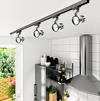 led светильники трековые 1-фазные Jazzway PTR 0130-2 черные на шинопроводе