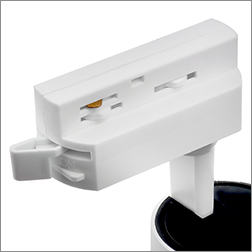 led светильник трековый 1-фазный Jazzway PTR 0740 белый - трековый адаптер