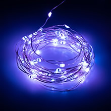 led гирлянда-нить "Эра" ЕGNIG-PU-1 - цвет свечения RGBY настраивается через Bluetooth