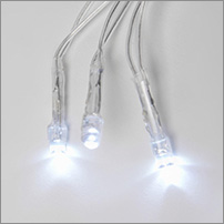 led гирлянда Uniel ULD-S0500-050/DTA White IP20 - прозрачный провод ПВХ
