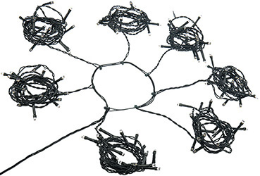 led гирлянда-нить Neon-Night 235-086 - 7 нитей с кольцом