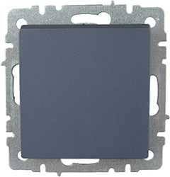 выключатель 1-клавишный перекрестный IEK ВС10-1-3-БрМ Brite - внешний вид