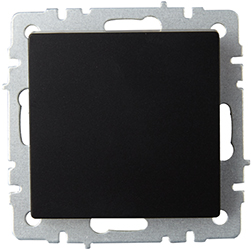 выключатель 1-клавишный перекрестный IEK ВС10-1-3-БрЧ Brite - внешний вид