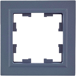 рамка 1-постовая IEK РУ-1-БрМ Brite - внешний вид