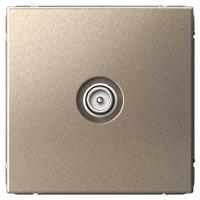 АртГэллери шампань розетка TV оконечная скрытая 1-ая 