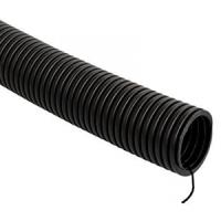 Труба гофра 20мм ПНД легкая черный с протяжкой PlexUp FRHF 100м