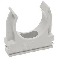 Держатель для трубы 16мм серый IEK 100шт 