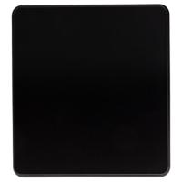 Миле Раунд черный выключатель проходной 1кл скрытая 10А IP20 