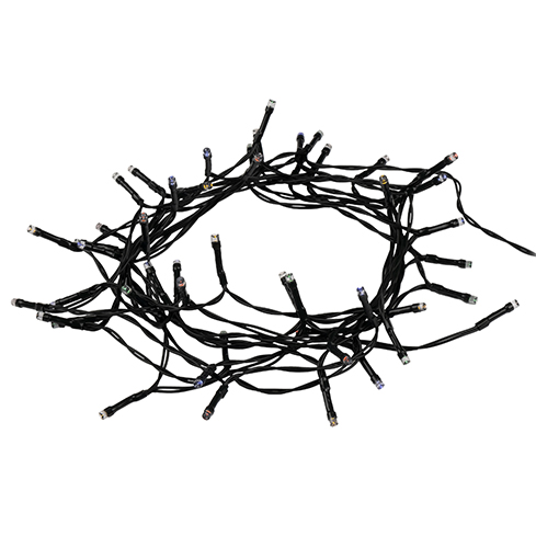 Гирлянда свд на солнечной батарее 6900мм IP44 нить 50 свд.разноцвет.2 режима