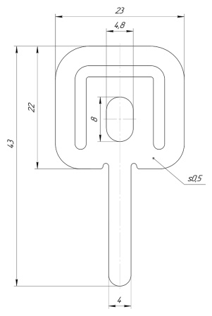 Хомут 9мм сталь ПРОМРУКАВ FR ПР-25 100шт