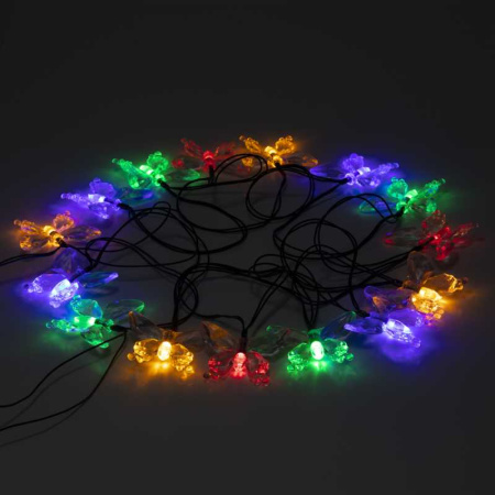 Гирлянда свд на солнечной батарее 580мм IP44 Стрекозы